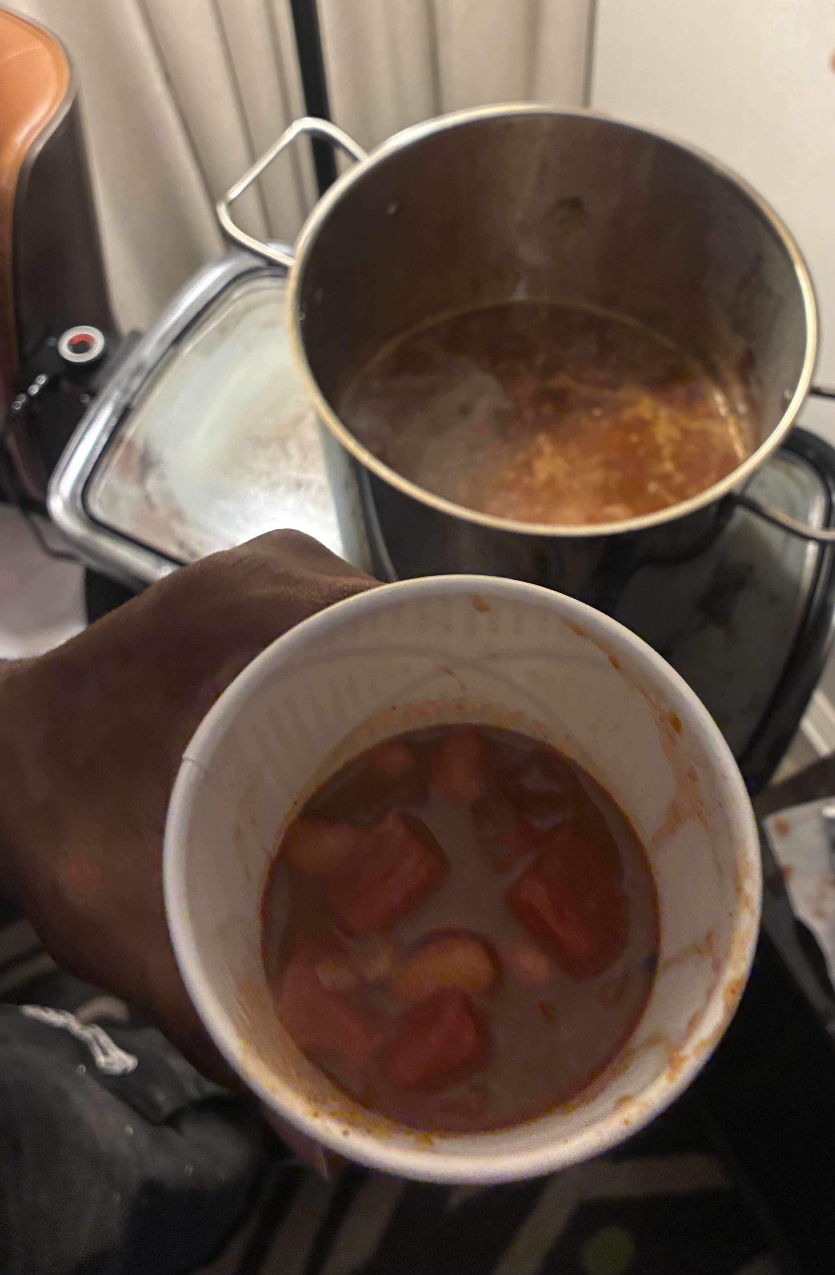 Cat House Tenderloin chili outreach